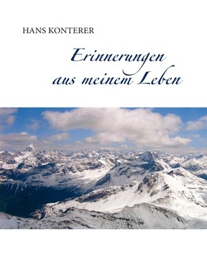 cover image of Erinnerungen aus meinem Leben